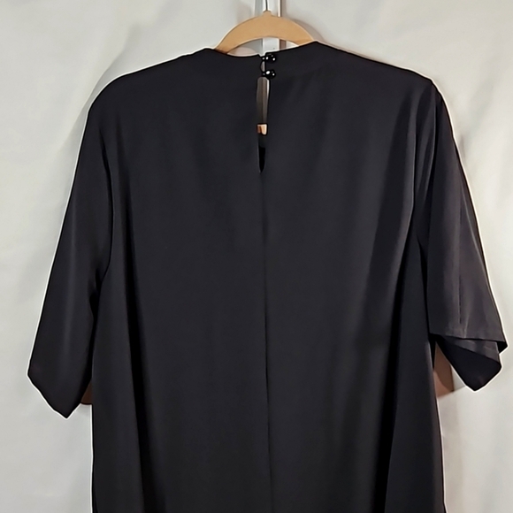 Signature by Robbie Bee Black A Line Maxi Dress Size 3X - Picture 7 of 9